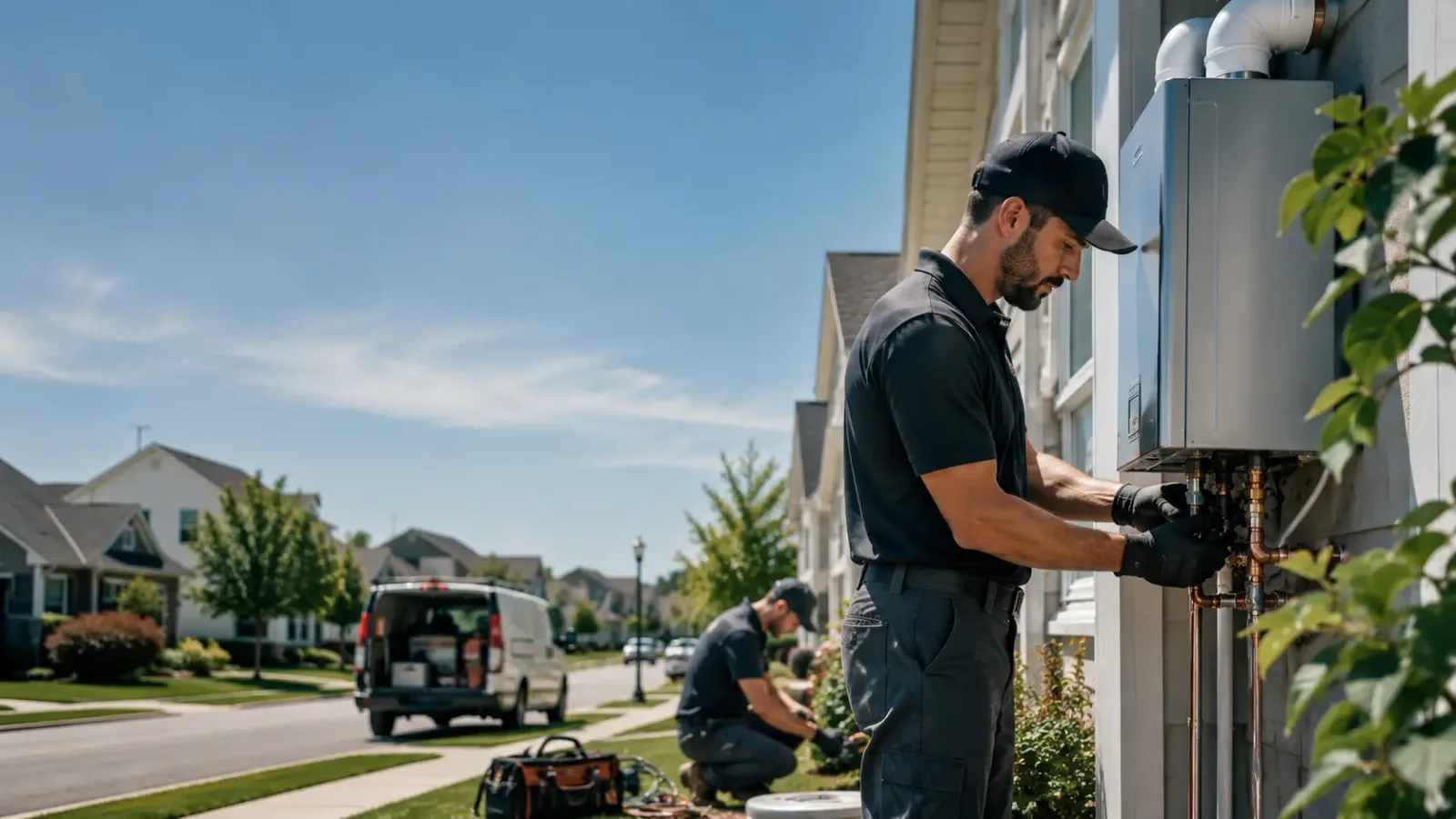 Tankless Water Heater Installation in Park Hall, MD